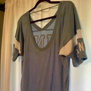 Light Blue - Size - xs - Open Back - $8